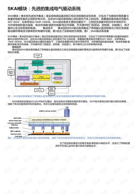 Skai模塊 先進的集成電氣驅(qū)動系統(tǒng)資源與信息系統(tǒng)集成服務(wù)